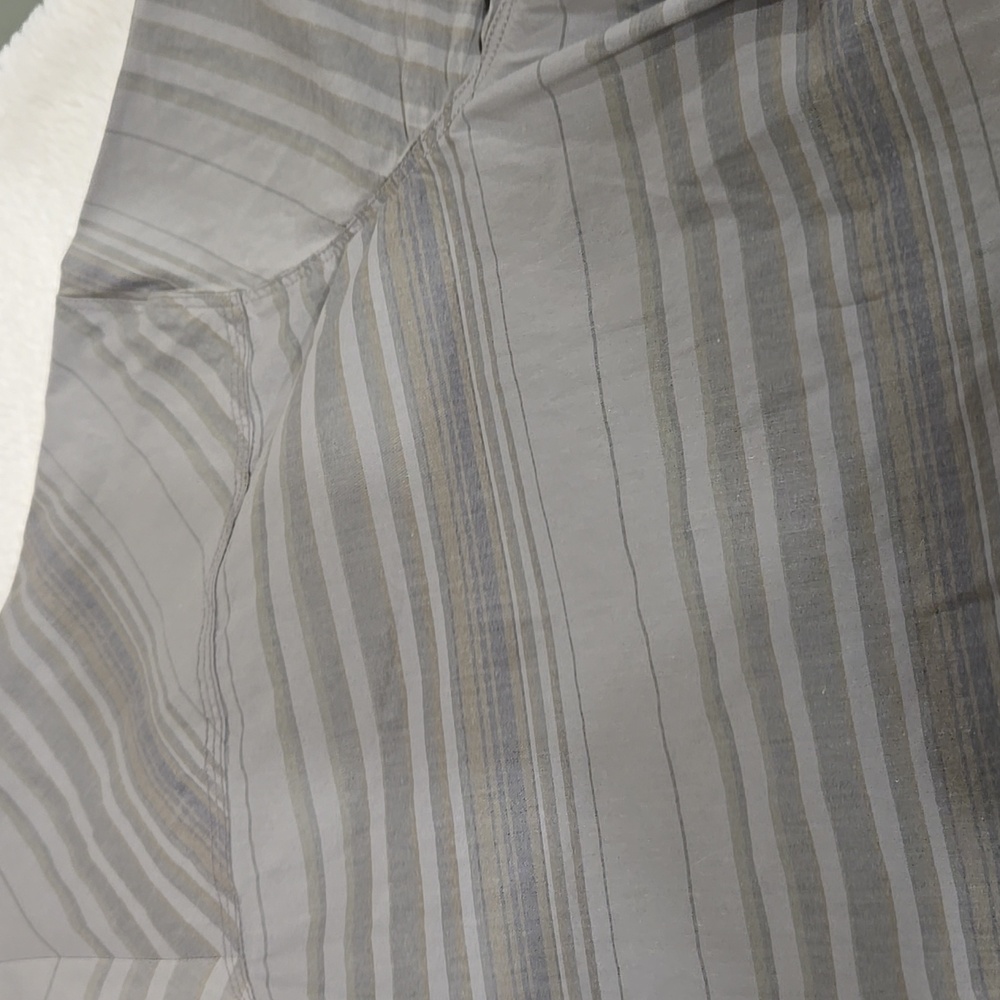 Kuhl Gray and Brown Striped Men's Shirt - Picture 15 of 15